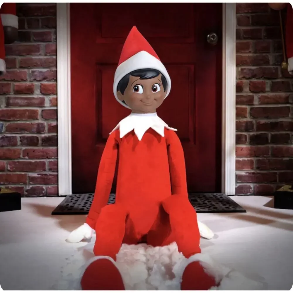 The 5 Foot Poseable Elf On A Shelf BROWN HISPANIC INDIAN BOY ALTERNATIVE